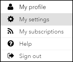 Esri Community My Settings